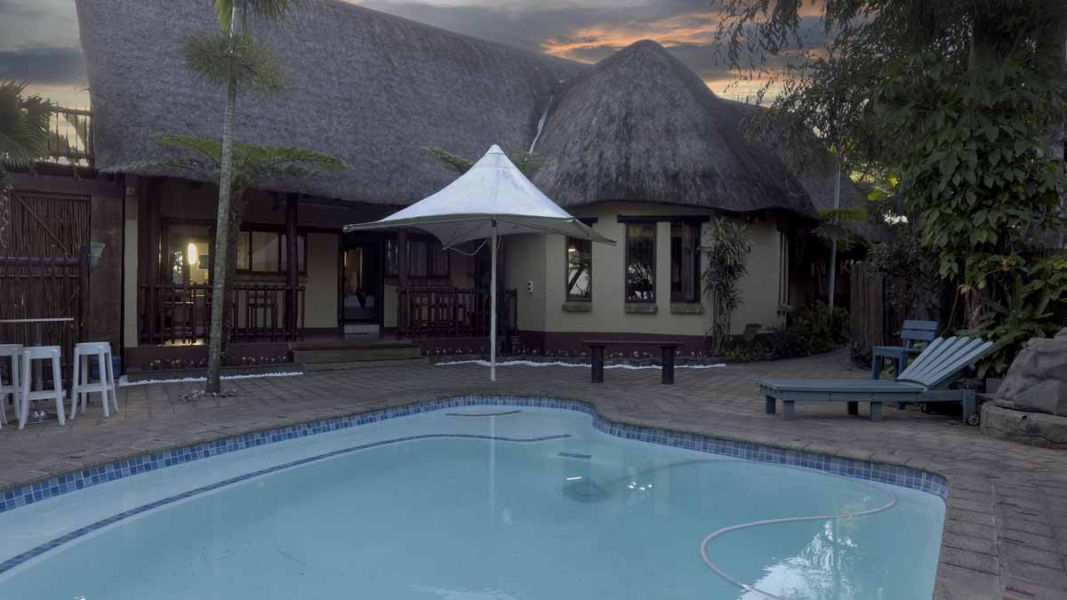 Swimming pool and outdoor area