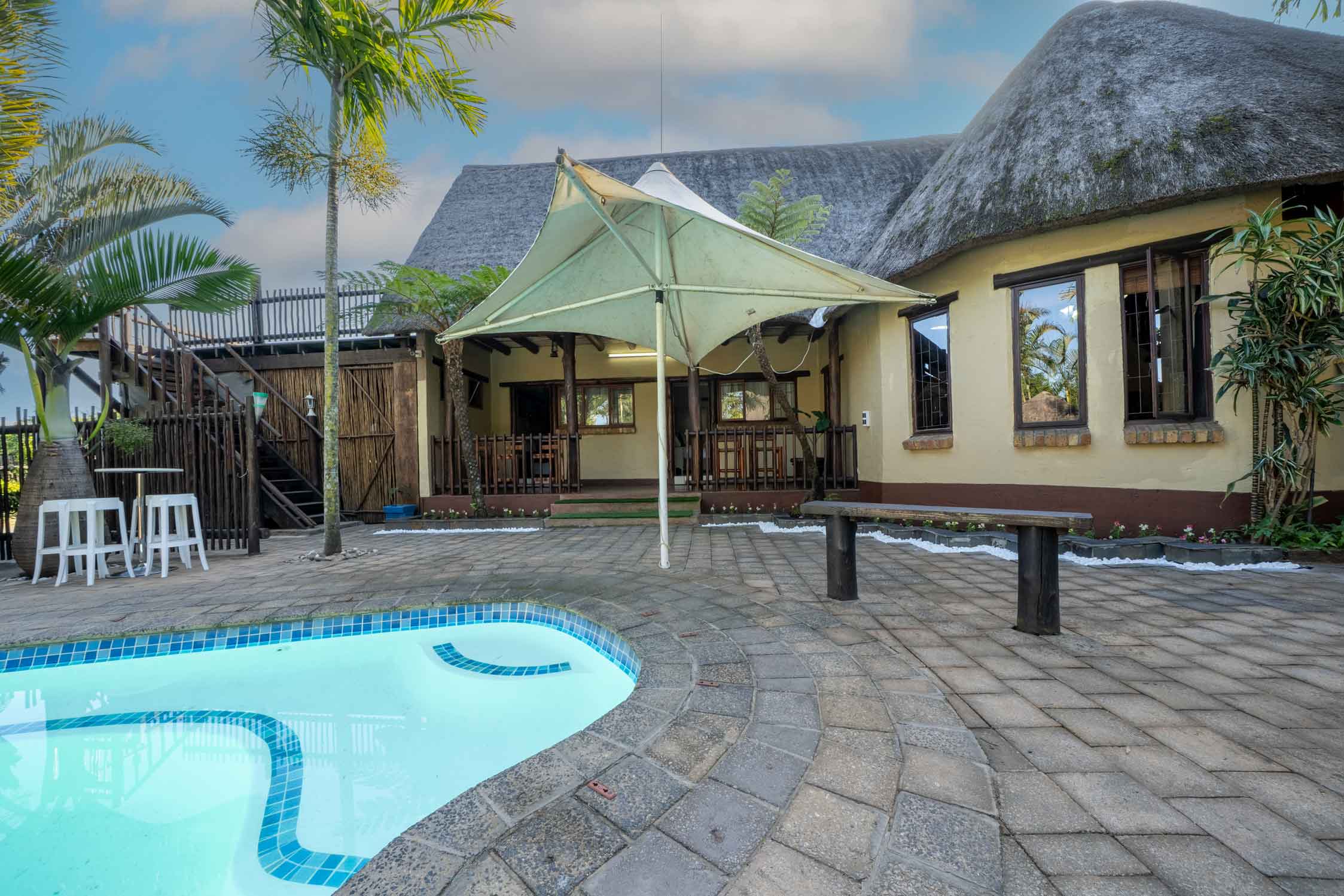 Comfort Zone Guest House Pool Area