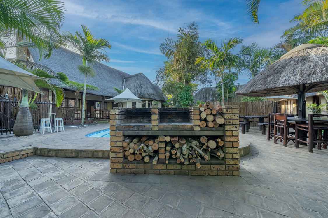 Braai area and outdoor facilities